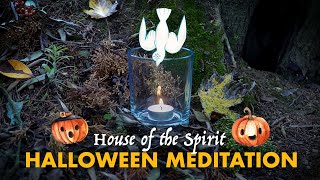 Guided Meditation with Your Ancestors for Halloween 🎃 shorts meditation tarot [upl. by Haines754]