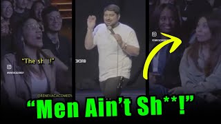 Comedian INSTANTLY HUMBLES Group Of MAN HATING Women [upl. by Olecram]