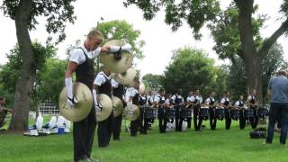 Spirit of Atlanta Cymbal Line 2014  Semis Lot  1st Movement [upl. by Atnahsa]