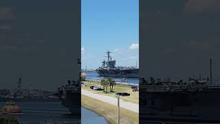 Huge Navy Ship navy battleship largest biggest [upl. by Holle785]