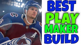 The Updated Best Playmaker Build in NHL 22 EASHL [upl. by Asiulairam616]