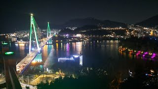 돌산대교 야경전남 여수  Dolsan Park · Dolsan Bridge [upl. by Enimajneb]