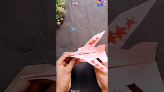 Diy Easy kids Paper Craft🛩️❤️😨shorts trending viralvideo funny story diy craft kids flight [upl. by Albarran]