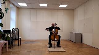 Jan Bobak master cello 2019 with Thomastik Versum Solo [upl. by Lehteb]