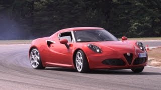 Alfa Romeo 4C First Drive Road and Track  CHRIS HARRIS ON CARS [upl. by Furlong377]