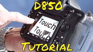 Nikon D850 Tutorial [upl. by Noxaj]