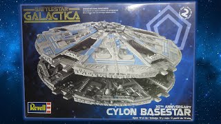 Revell  Cylon Basestar 30th Anniversary Review [upl. by Hsatan782]