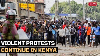 Kenya Protest LIVE AntiGovernment Protests Escalate Post Cabinet Reshuffle [upl. by Siberson]