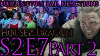 The Bar LOSES it  House of the Dragon S2x7 Bar Reaction Pt 2 [upl. by Lihcox]