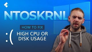 How to Fix High CPU or Disk Usage by Ntoskrnl exe in Windows 10 [upl. by Aneetsyrk]