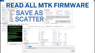 How to Read All MTK Firmware Save as Scatter File by Cm2 [upl. by Ditter]