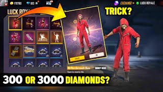 HIEST ROYALE FREE FIRE  FREE FIRE NEW EVENT  MONEY HIEST BUNDLE [upl. by Dalton345]