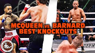 Harold McQueen vs Jon Barnard BEST KNOCKOUTS  BYB 27 Preview Highlights  BK Nation [upl. by Sivrahc]