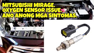 CHECK ENGINE OXYGEN SENSOR ISSUE BANK1 SENSOR1 MITSUBISHI MIRAGE G4 2017 MT [upl. by Hayward]