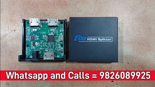 Hdmi splitter repair hdmi splitter not working [upl. by Nosecyrb]