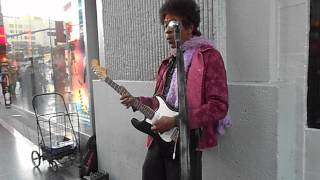 Jimi Hendrix Performs at Hollywood Boulevard [upl. by Enirak]