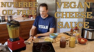 CHEESE SAUCE 🧀 VEGAN WHAT I EAT Nut Free amp Oil Free [upl. by Lacsap]