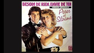 Peter et Sloane Besoin de rien envie de toi  disque vinyle  vinyl record [upl. by Kerman830]