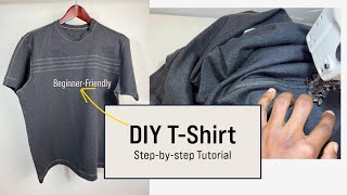 Sewing the Perfect T Shirt Beginner Friendly StepbyStep Tutorial Part 2 [upl. by Bodnar845]