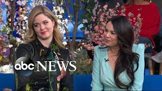 Pretty Little Liars stars talk about their hot new spinoff l GMA [upl. by Ardien]