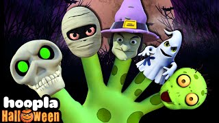 Spooky Finger Family  Rhymes And Songs For Kids  Hoopla Halloween [upl. by Nohpets]