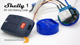 Telecomando Rolling Code e Shelly 1  ecco come fare [upl. by Anaitsirc]