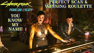 Perfect Scan amp Winning Roulette against Aurore amp Aymeric  Cyberpunk 2077 Phantom Liberty [upl. by Arundel]