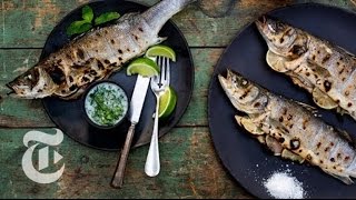 Grilled Whole Fish with Chiles and Coconut  Melissa Clark Recipes  The New York Times [upl. by Cia]