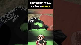 Mascaras Antibalas NIVEL II war guerra airsoft [upl. by Yentroc]