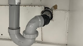 Fixing Plumbing up to code POV shot [upl. by Kylila]