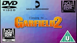 Closing to Garfield 2 2006 UK DVD [upl. by Pascoe]