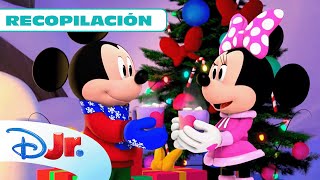 LOS CUENTOS DE MINNIE Minnie y Daisy en Navidad ☃️🎄  RECOPILACIÓN  DisneyJuniorES [upl. by Atnuhs]