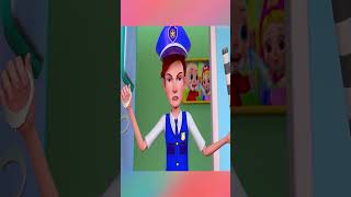 Stranger Danger Song  Baby Police Catch Thief shorts kidssong babysongs nurseryrhyme [upl. by Ahsiadal]