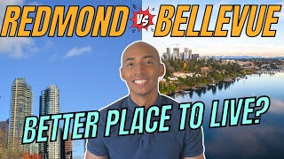 Redmond vs Bellevue  Vlog Tour  Living in Redmond WA  Living in Bellevue WA [upl. by Aieka]