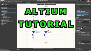 Tutorial 1 for Altium Beginners How to draw schematic and create schematic symbols [upl. by Giuseppe]