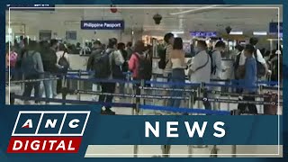 Pinoy travelers unaffected by revised immigration guidelines officials  ANC [upl. by Nasas]