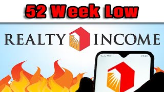 Realty Income Stock is at a 52 Week Low Realty Income O Stock Analysis [upl. by Tikna238]