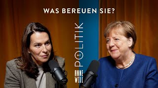 Was bereuen Sie Mit Angela Merkel Bundeskanzlerin aD CDU [upl. by Zamir]