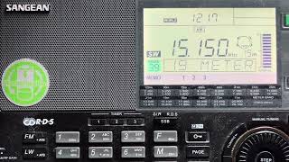 WMLK Assemblies of Yahweh Bethel PA USA 15150kHz 1217UTC 31st October 2024 [upl. by Celtic]