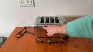 How To Use Your Dualit Toaster For The First Time Watch This First [upl. by Dedric]