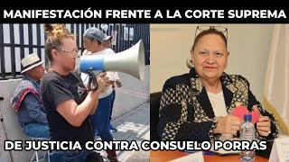 URGENTE INICIA MANIFETACIÓN PARA EXIGIR LA RENUNCIA DE CONSUELO PORRAS GUATEMALA [upl. by Haneeja]