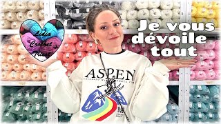 SPÉCIALE CURIEUX JE VOUS DÉVOILE VRAIMENT TOUT DANS CETTE VIDÉO crochet tutocrochet tuto diy [upl. by Becky]