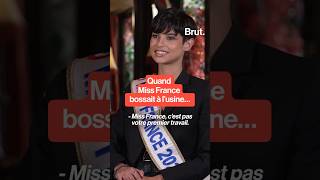 Quand Miss France bossait à lusine… [upl. by Lertsek]