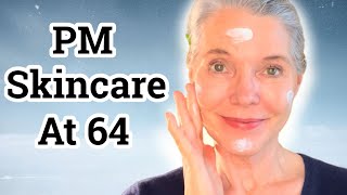 FallWinter PM AntiAging Skin Care Routine  Actives THAT WORK on my Over 60 Skin [upl. by Chris661]