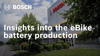 Insights into the eBike battery production at Bosch eBike Systems [upl. by Deering]