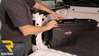 UnderCover Swing Case Truck Bed Tool Box on 2014 GMC Sierra  Fast Facts [upl. by Dom673]