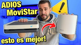 PASO de MoviStar y pongo el NUEVO DECO 🔥  TPLink DECO AX1500 WiFi 6 Mesh [upl. by Lehcin321]