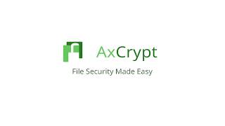 AxCrypt Password Management on Mac [upl. by Aiekat]