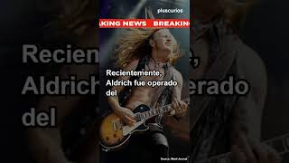 Doug Aldrich agradece el apoyo tras su exitosa operación de saludnoticias rock dougaldrich [upl. by Ainoyek]