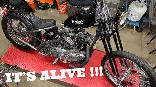 ITS ALIVE THE 1979 IRONHEAD CHOPPER BUILD [upl. by Raphaela]